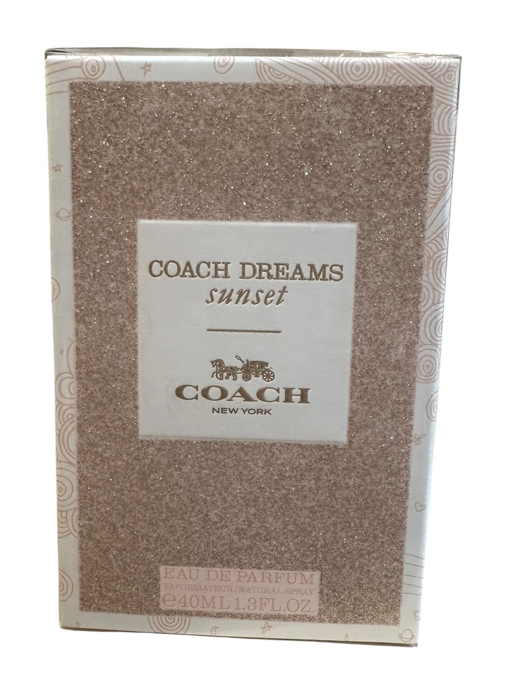Coach Dreams Sunset Pink Glitter EDP